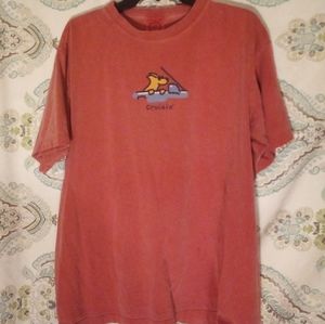 Final price EUC-Men's L Life is Good Crusin Tee